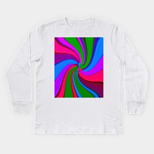 Stained Glass Meeps Yyy Kids Long Sleeve T-Shirt